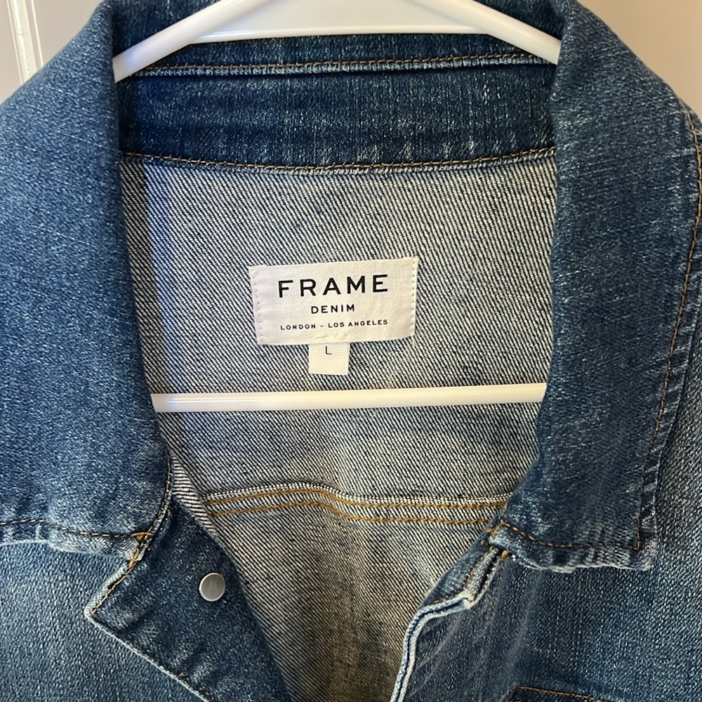 FRAME men’s denim jacket - Picture 2 of 3